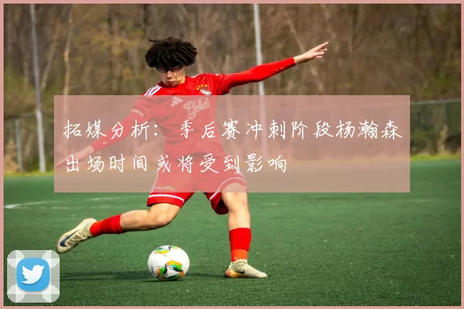 拓媒分析：季后赛冲刺阶段杨瀚森出场时间或将受到影响